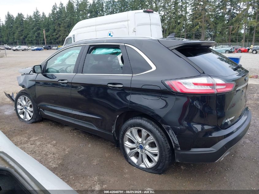 2020 Ford Edge Titanium VIN: 2FMPK4K90LBA45434 Lot: 42040791