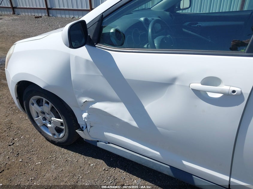 2009 PONTIAC VIBE VIN: 5Y2SP67029Z419912