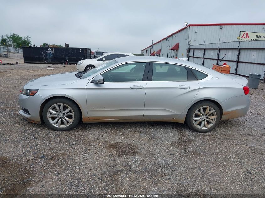 2016 Chevrolet Impala 1Lt VIN: 2G1105SA7G9204844 Lot: 42040854