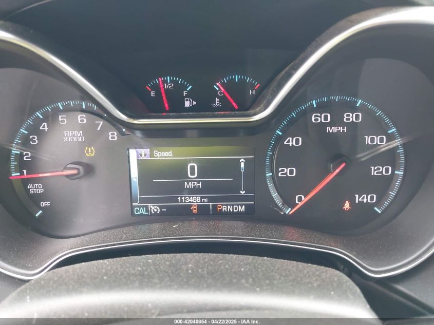 2016 Chevrolet Impala 1Lt VIN: 2G1105SA7G9204844 Lot: 42040854