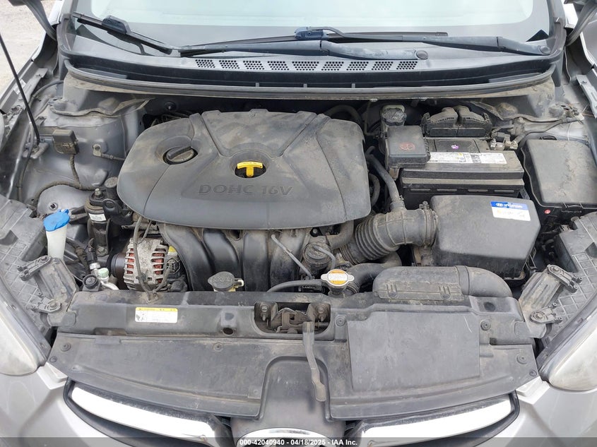 2011 HYUNDAI ELANTRA VIN: KMHDH4AE8BU157455