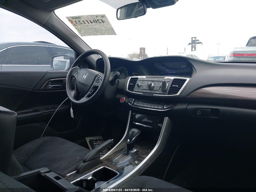 2017 HONDA ACCORD HYBRID VIN: JHMCR6F36HC011990