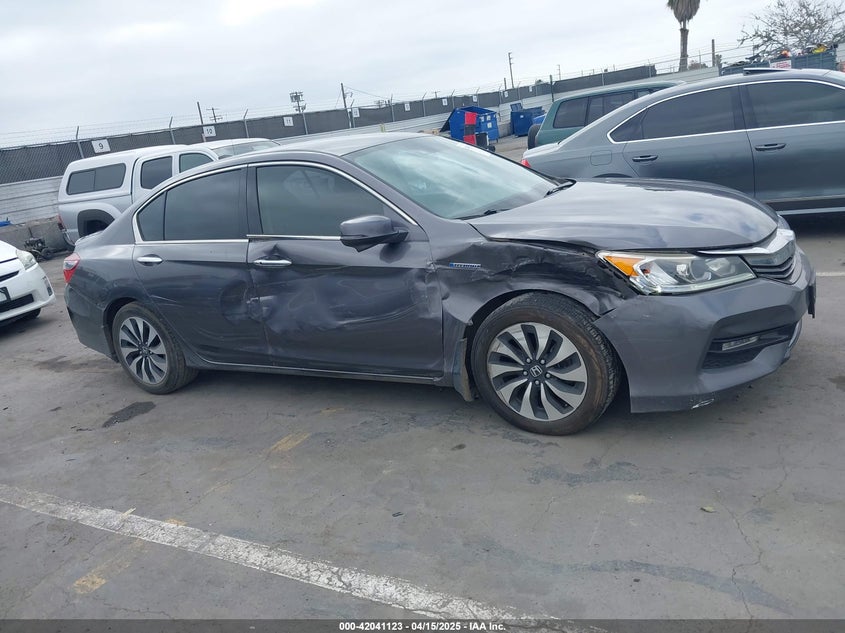 2017 HONDA ACCORD HYBRID VIN: JHMCR6F36HC011990
