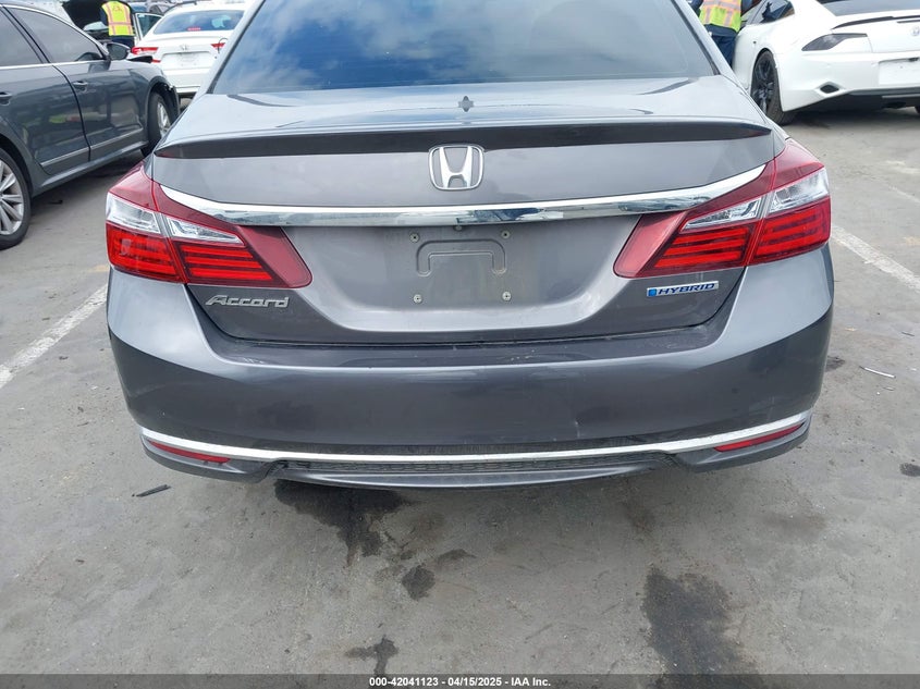 2017 HONDA ACCORD HYBRID VIN: JHMCR6F36HC011990