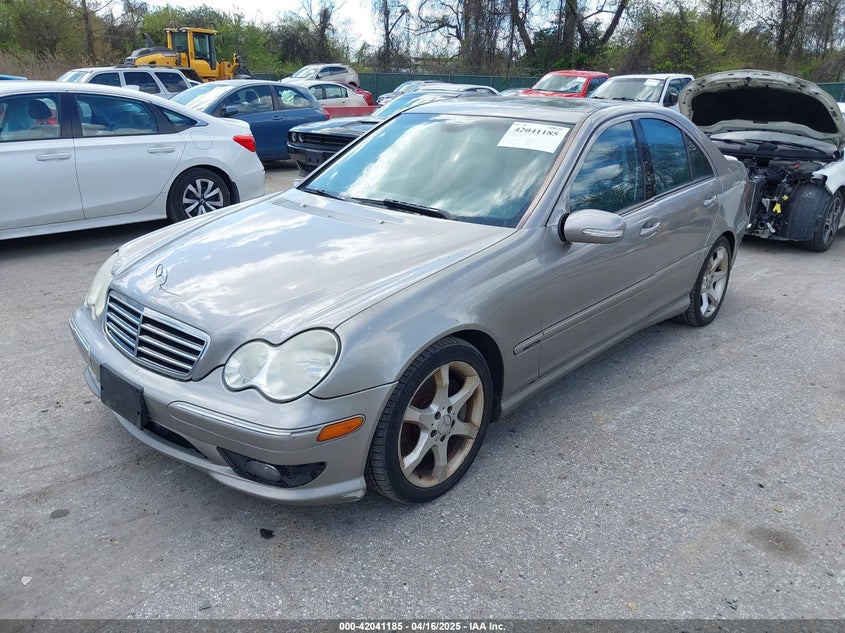 2007 MERCEDES-BENZ C 230 VIN: WDBRF52H77A919700