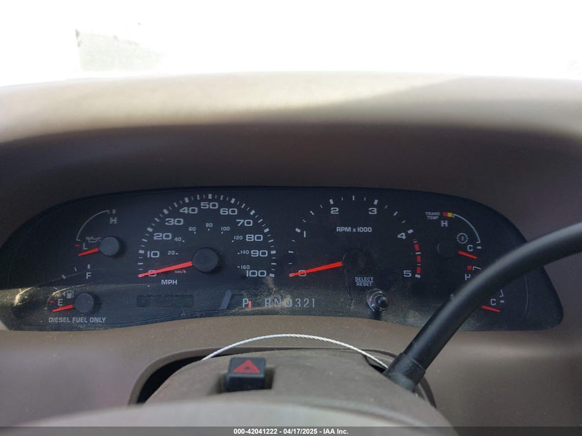 2003 Ford F-250 Lariat/Xl/Xlt VIN: 1FTNW21P03ED29932 Lot: 42041222