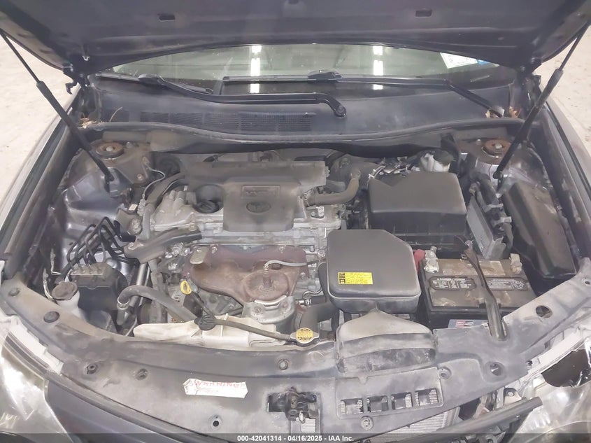 2012 TOYOTA CAMRY VIN: 4T1BF1FK7CU131635