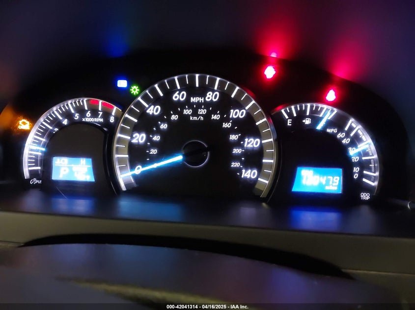 2012 TOYOTA CAMRY VIN: 4T1BF1FK7CU131635