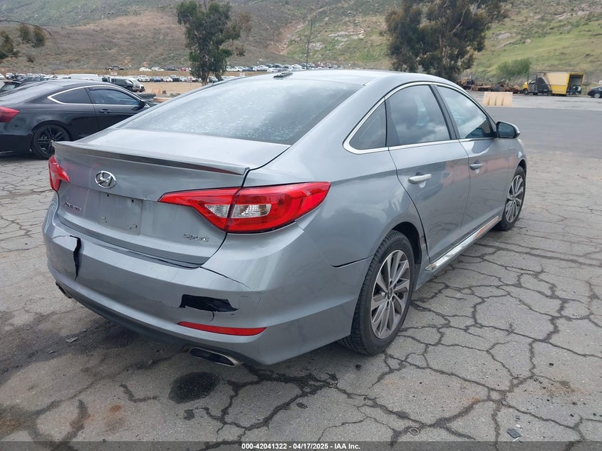 2015 HYUNDAI SONATA VIN: 5NPE34AF6FH109243