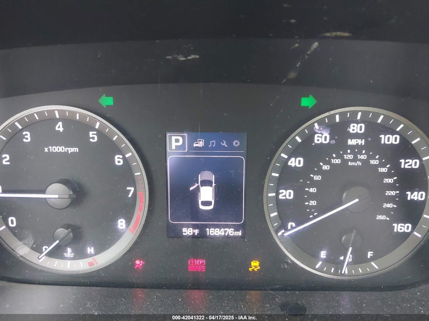 2015 HYUNDAI SONATA VIN: 5NPE34AF6FH109243