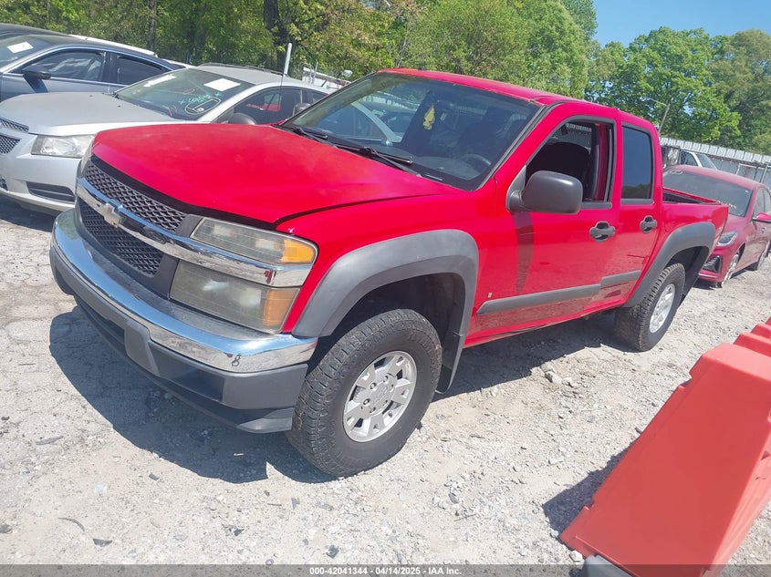 2007 CHEVROLET COLORADO VIN: 1GCDS13E078209579