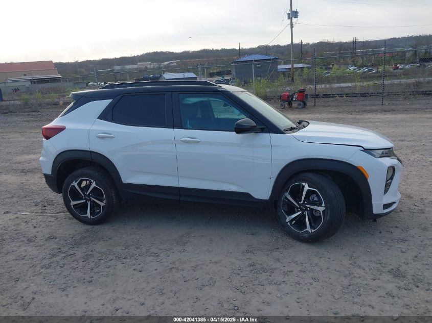 2023 Chevrolet Trailblazer Fwd Rs VIN: KL79MTSL3PB181269 Lot: 42041385