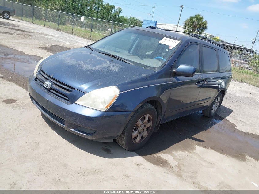 2008 KIA SEDONA VIN: KNDMB233X86193666