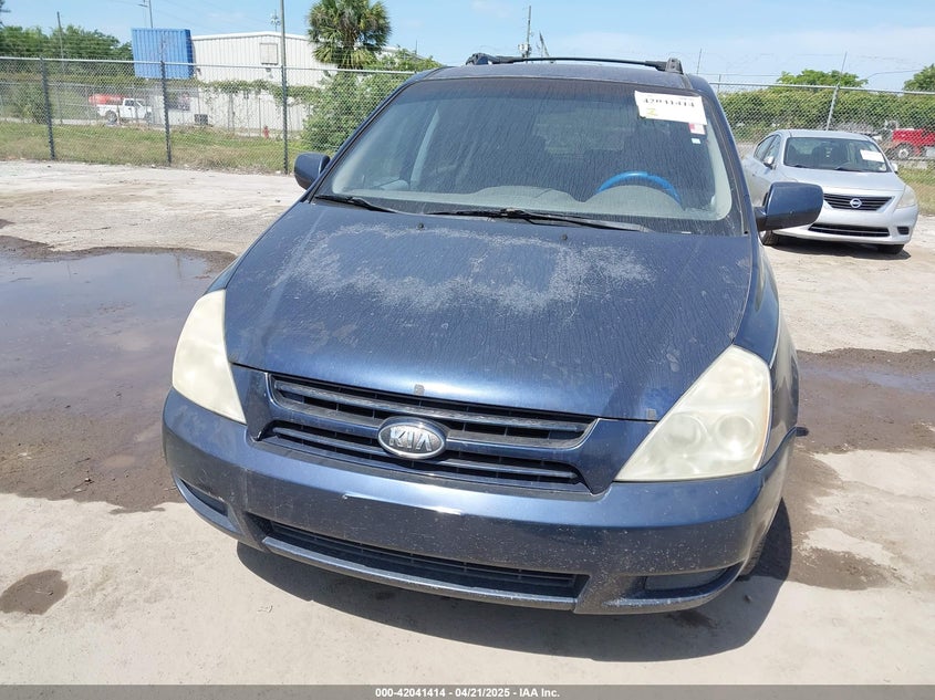 2008 KIA SEDONA VIN: KNDMB233X86193666