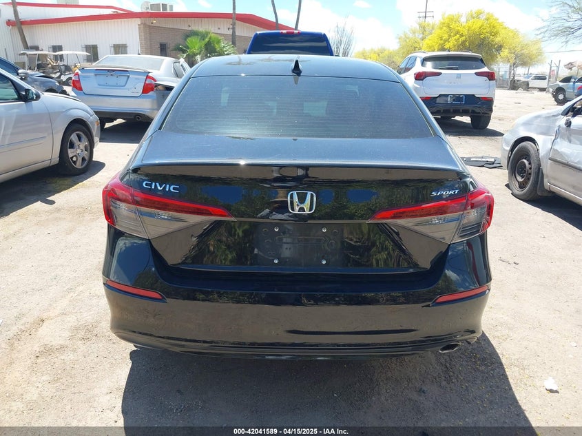 2022 HONDA CIVIC VIN: 2HGFE2F5XNH571381