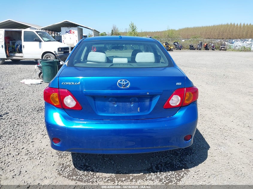 2009 TOYOTA COROLLA VIN: 1NXBU40E99Z120820