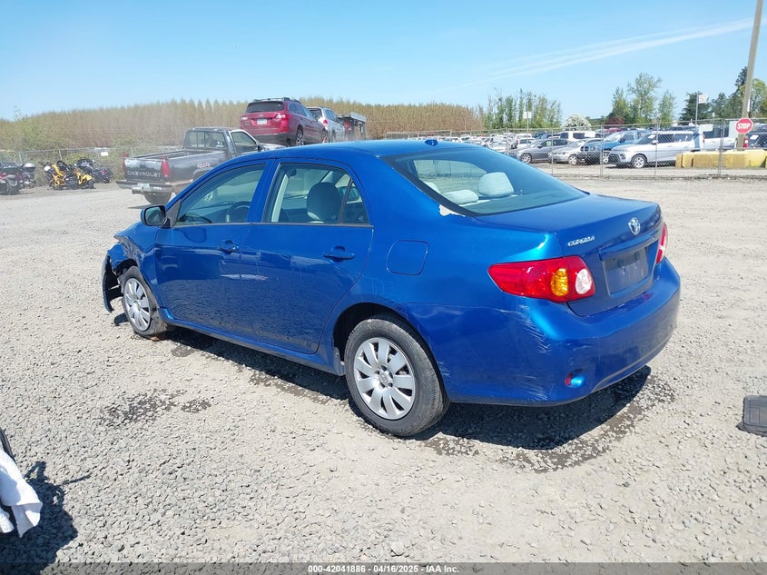 2009 TOYOTA COROLLA VIN: 1NXBU40E99Z120820