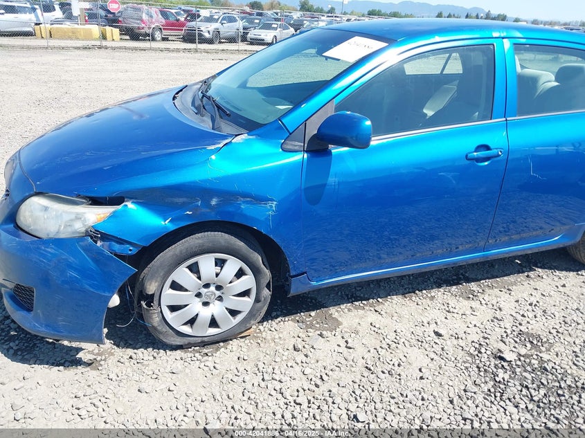 2009 TOYOTA COROLLA VIN: 1NXBU40E99Z120820