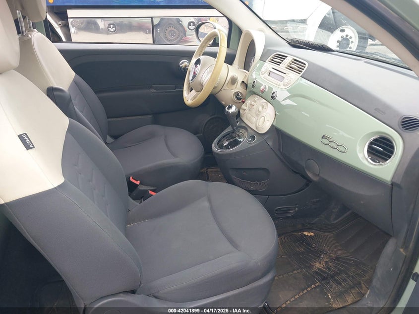 2012 FIAT 500 VIN: 3C3CFFAR0CT339784
