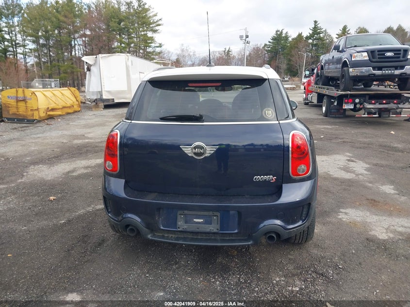 2013 MINI COUNTRYMAN COOPER S - WMWZC3C57DWP22864