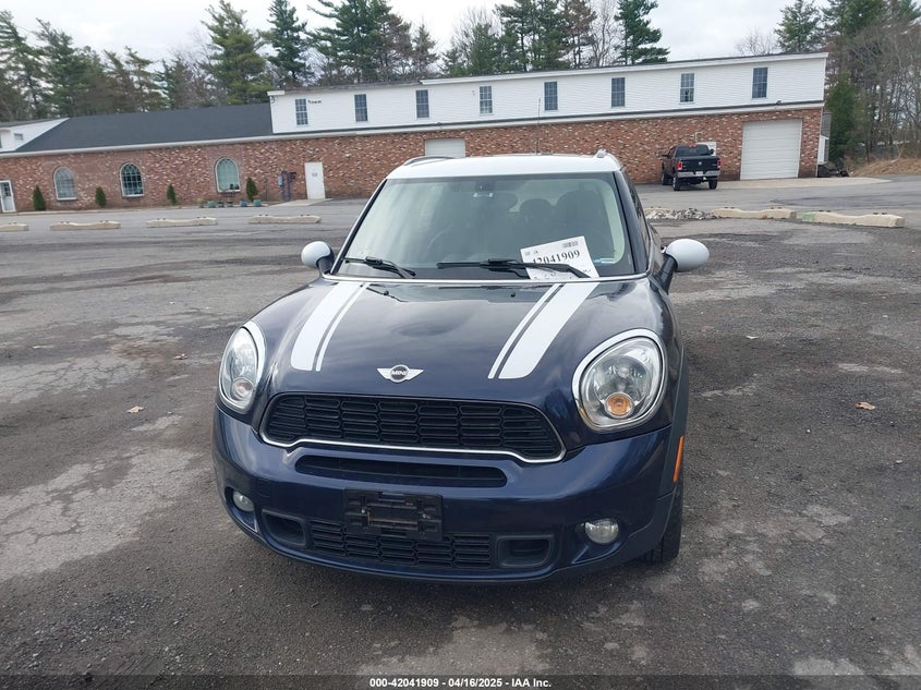 2013 MINI COUNTRYMAN COOPER S - WMWZC3C57DWP22864