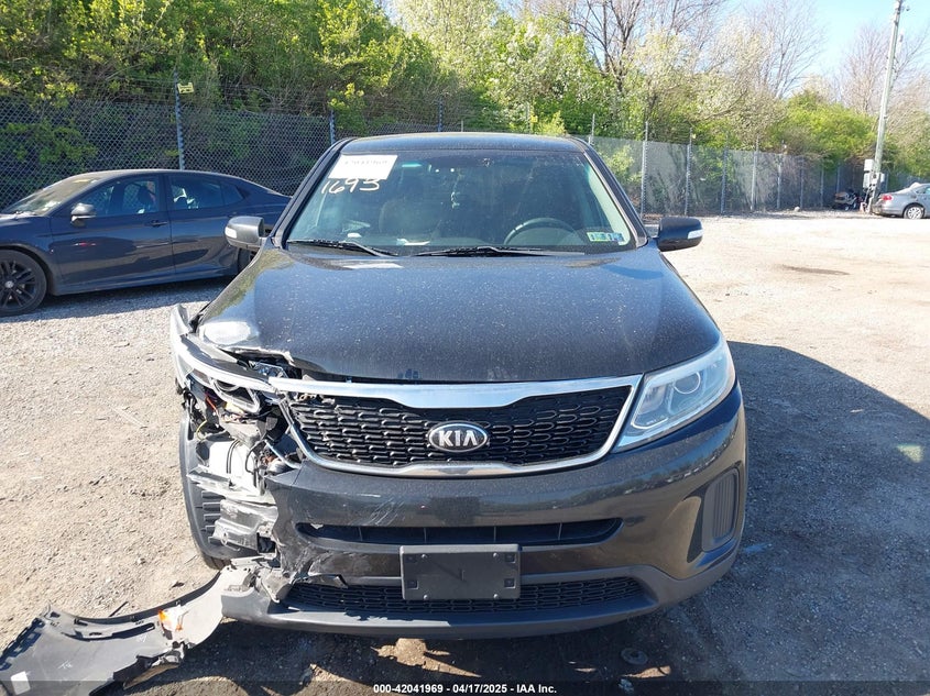 2015 Kia Sorento Lx VIN: 5XYKTCA63FG614211 Lot: 42041969
