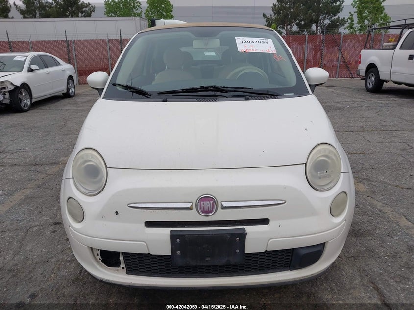 2012 FIAT 500C VIN: 3C3CFFDR7CT120509