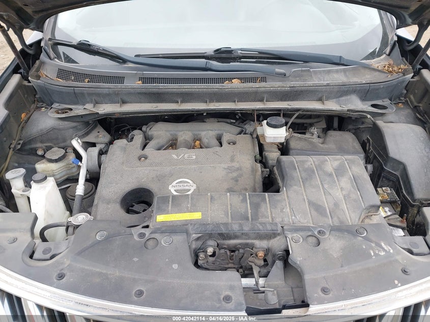 2010 NISSAN MURANO VIN: JN8AZ1MW1AW127499