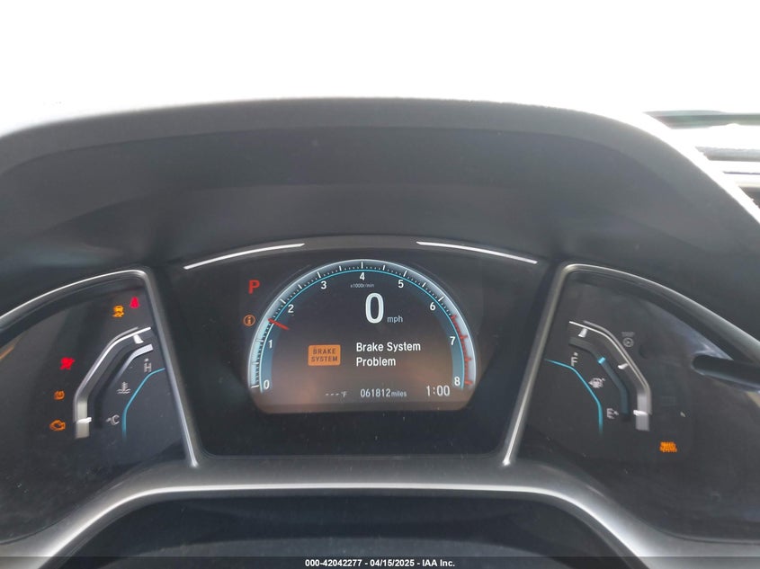 2017 HONDA CIVIC VIN: 19XFC1F70HE005116