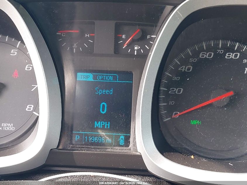 2013 Chevrolet Equinox 1Lt VIN: 2GNALDEK6D6300465 Lot: 42042441