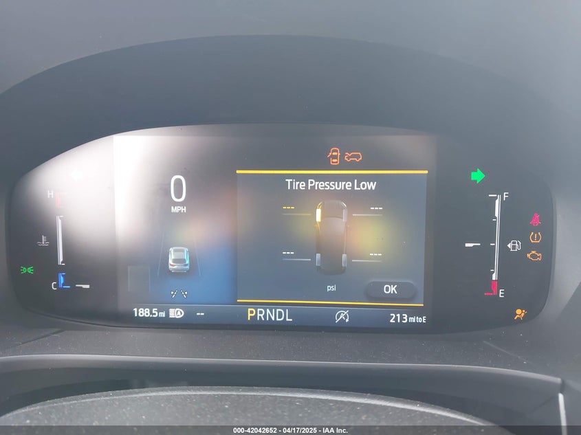 2025 FORD ESCAPE VIN: 1FMCU0MN0SUA68135