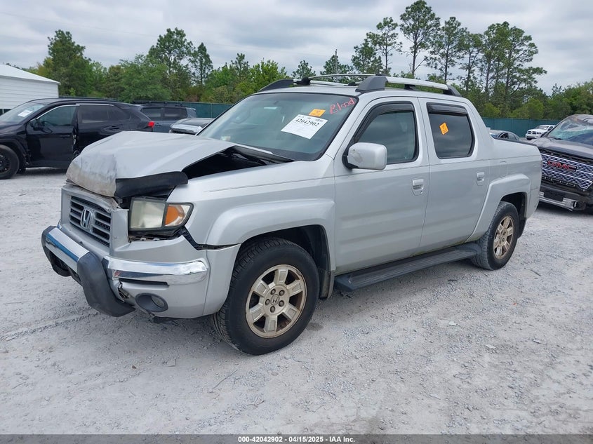 2008 HONDA RIDGELINE VIN: 2HJYK16568H527114