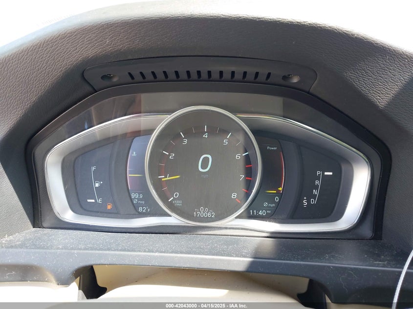 2015 VOLVO S60 VIN: YV140MFK5F2360714