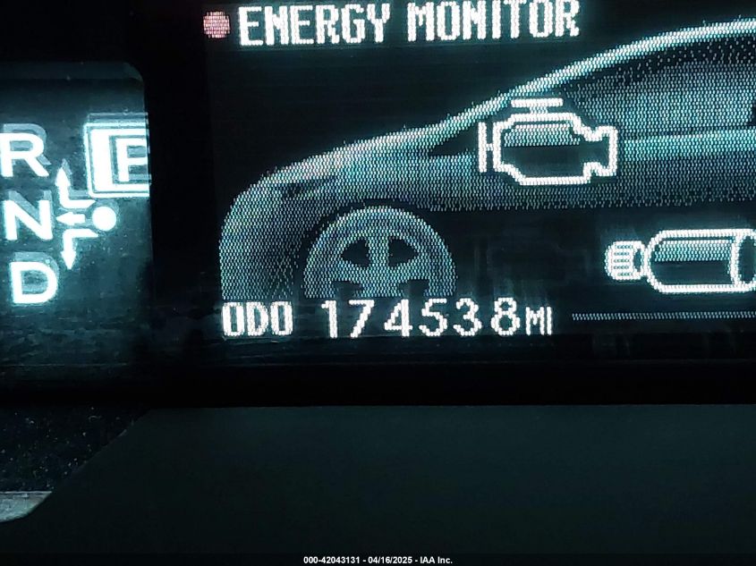 2012 Toyota Prius Two VIN: JTDKN3DU0C1536969 Lot: 42043131