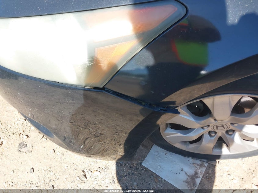 2009 HONDA ACCORD VIN: 1HGCP36889A048474