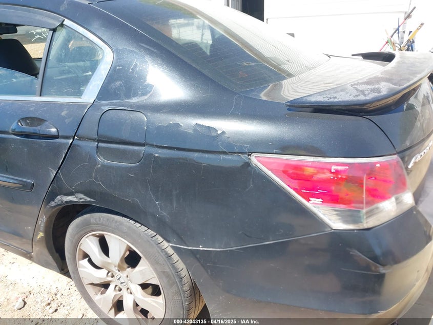 2009 HONDA ACCORD VIN: 1HGCP36889A048474