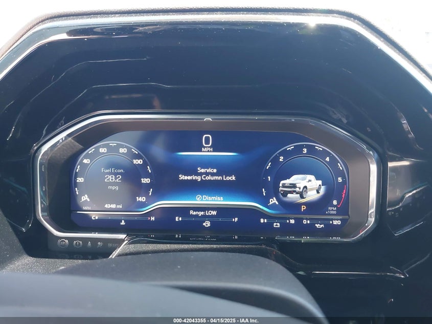 2025 CHEVROLET SILVERADO 1500 VIN: 3GCUKFE89SG231202