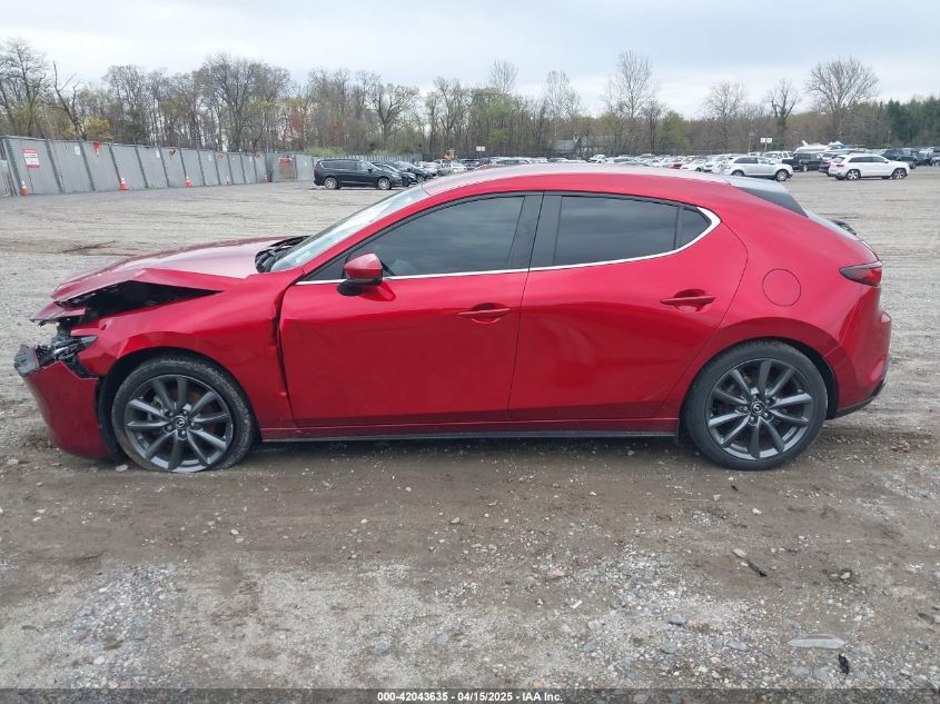 2020 Mazda Mazda3 Hatchback VIN: JM1BPBLM0L1158190 Lot: 42043635