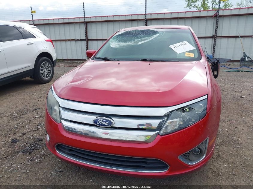 2010 Ford Fusion Sel VIN: 3FAHP0JG3AR393770 Lot: 42043987