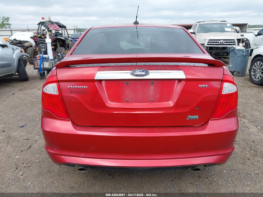 2010 Ford Fusion Sel VIN: 3FAHP0JG3AR393770 Lot: 42043987