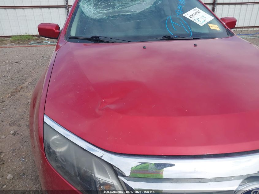 2010 Ford Fusion Sel VIN: 3FAHP0JG3AR393770 Lot: 42043987