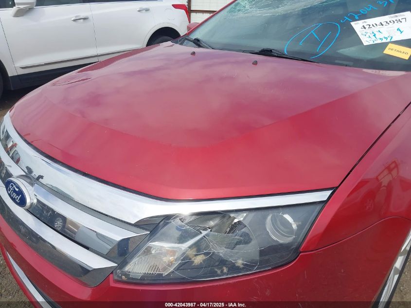 2010 Ford Fusion Sel VIN: 3FAHP0JG3AR393770 Lot: 42043987
