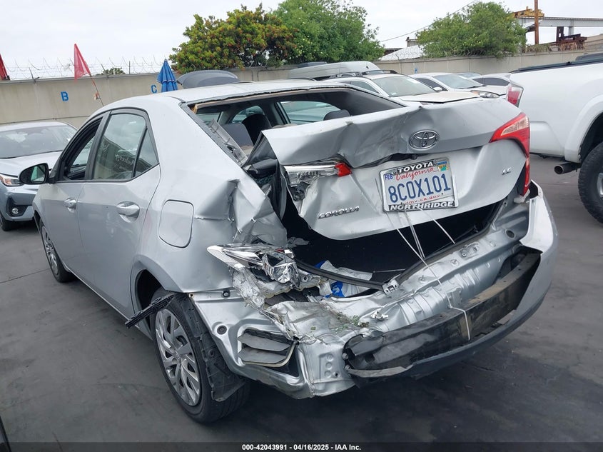 VIN 2T1BURHE8HC851837 2017 TOYOTA COROLLA LE