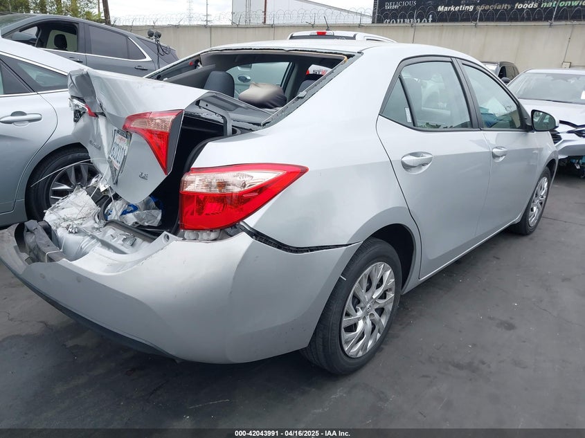 2017 TOYOTA COROLLA VIN: 2T1BURHE8HC851837