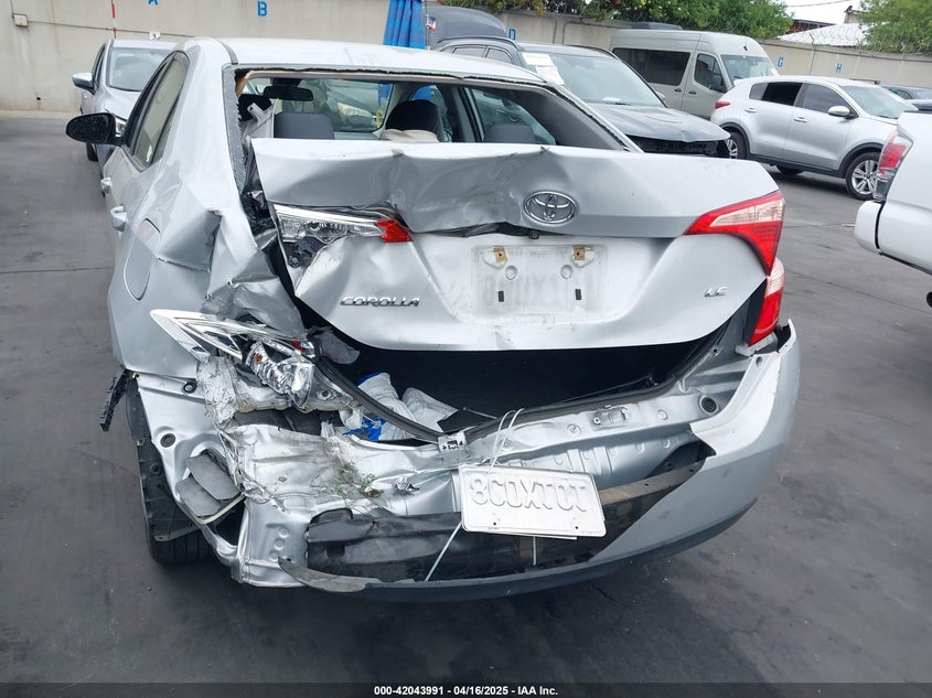 2017 TOYOTA COROLLA VIN: 2T1BURHE8HC851837