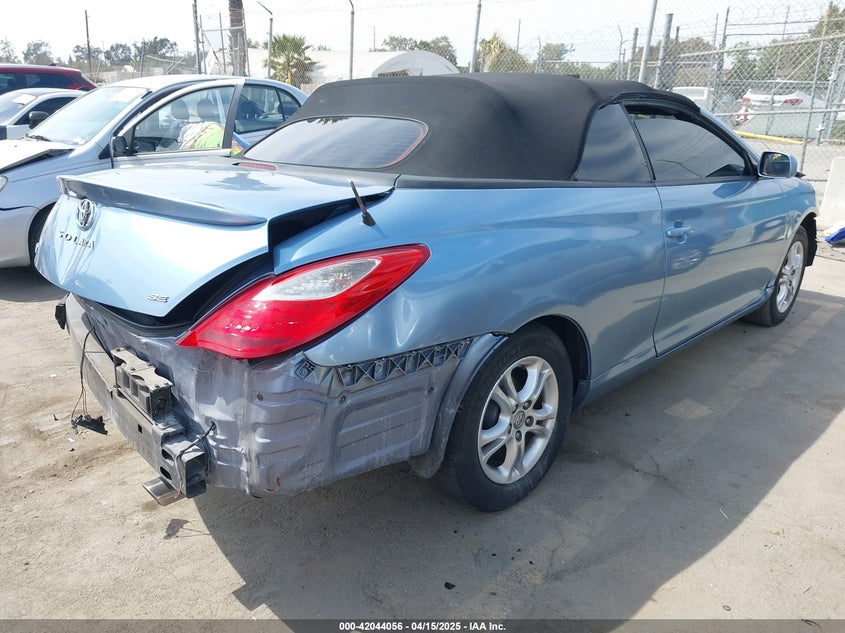 2007 TOYOTA CAMRY SOLARA VIN: 4T1FA38P17U133715