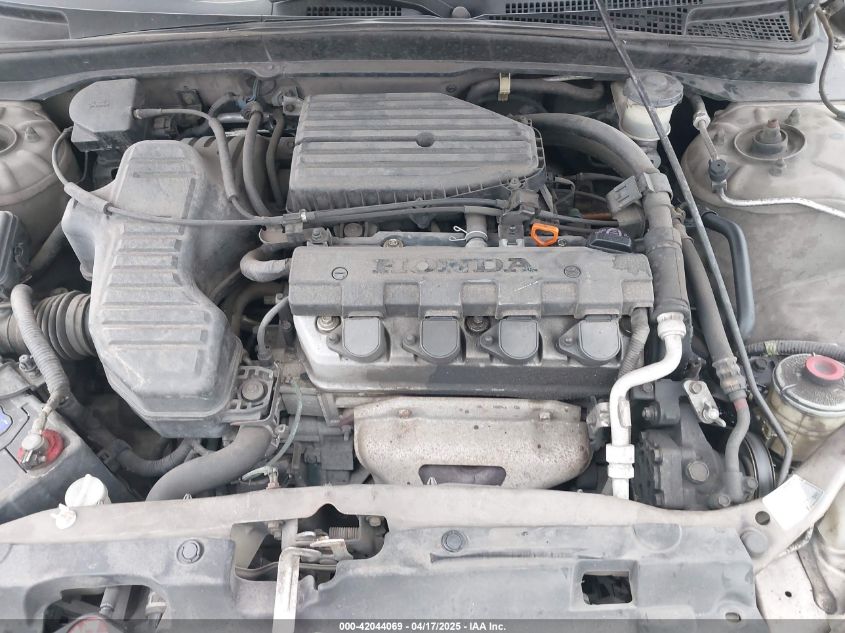 2002 Honda Civic Lx VIN: 2HGES16672H598881 Lot: 42044069