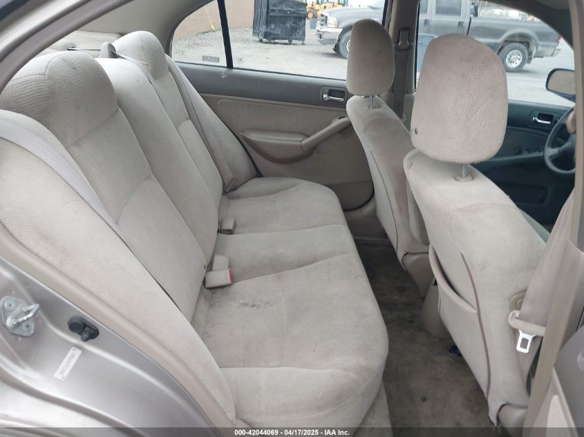 2002 Honda Civic Lx VIN: 2HGES16672H598881 Lot: 42044069