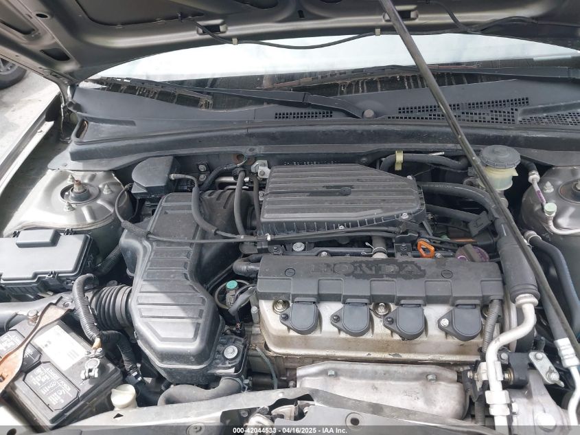 2005 Honda Civic Lx VIN: 0JHMES16525S00480 Lot: 42044533