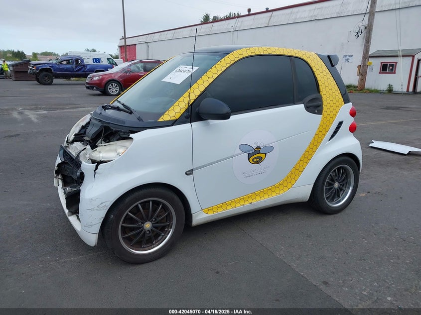 2008 SMART FORTWO VIN: WMEEJ31X18K126191